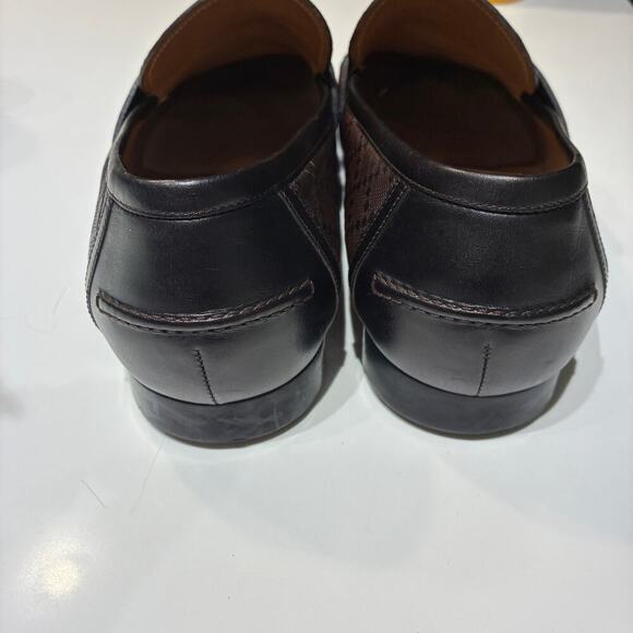 Gucci Brown Leather Hilary Lux Diamante Sz 11